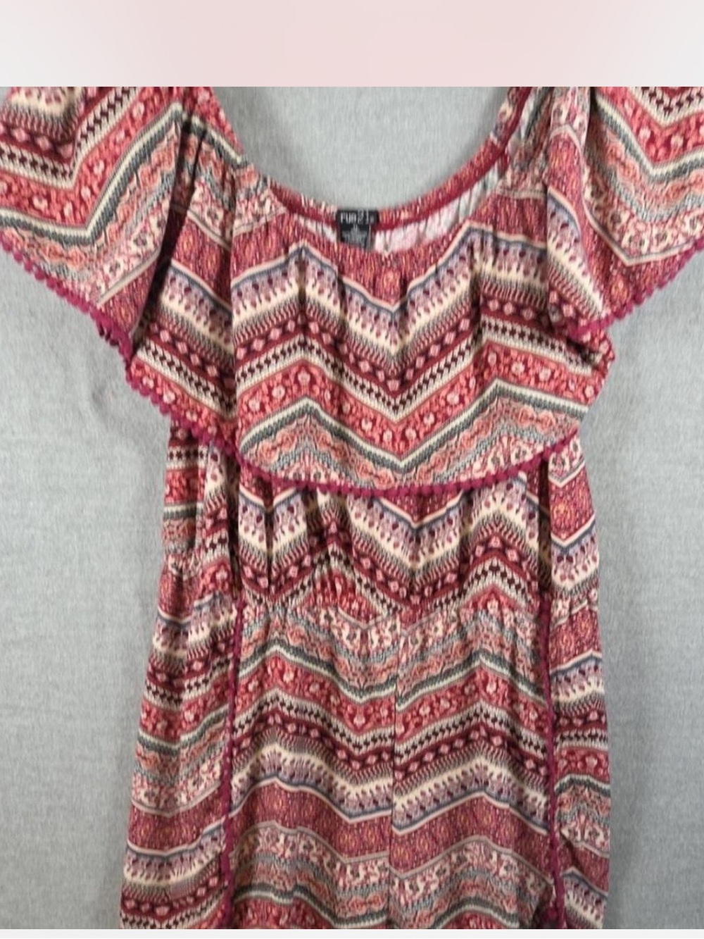Rue21 Romper/shorts Red & Pink